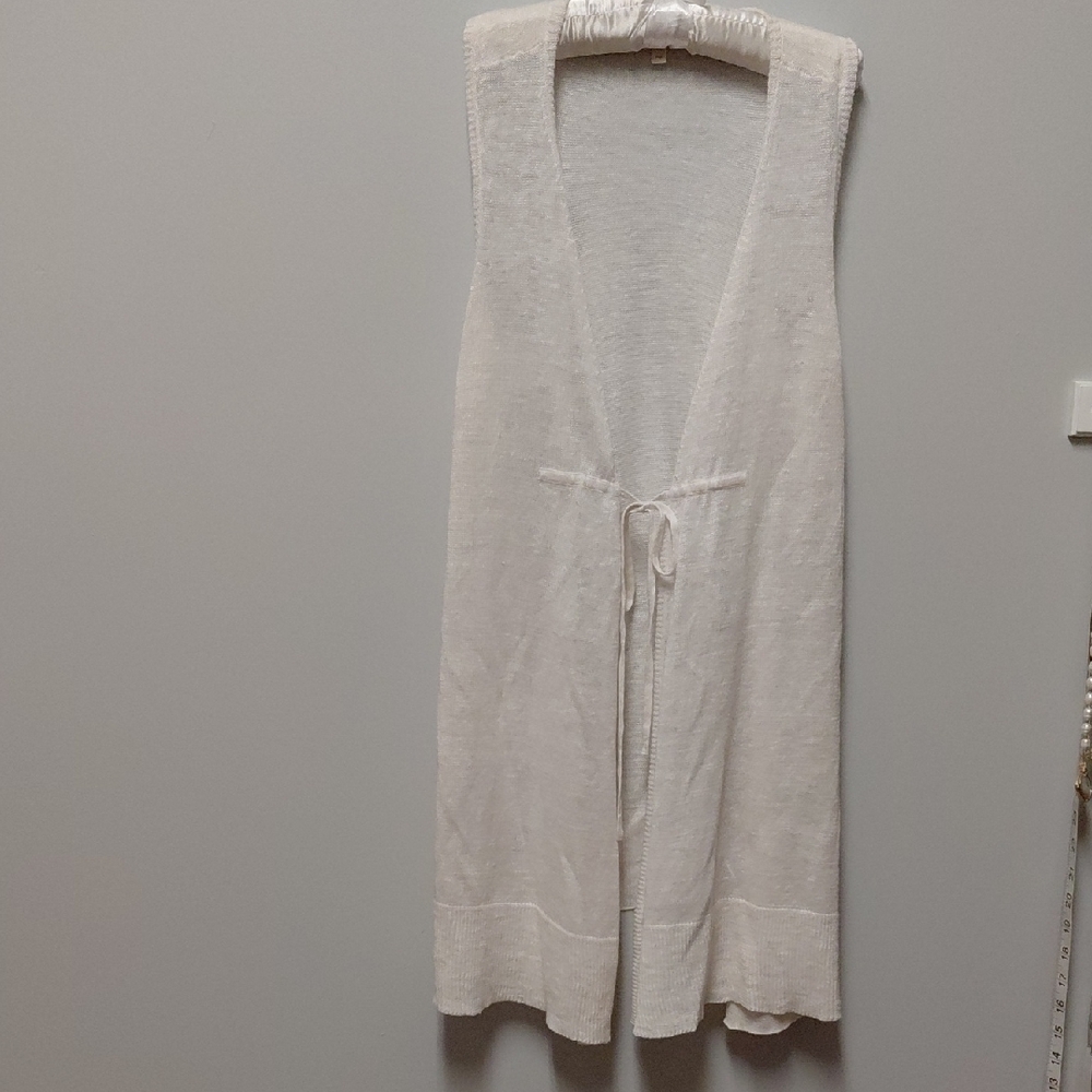 Eileen Fisher Knit Vest, Size Medium Petite